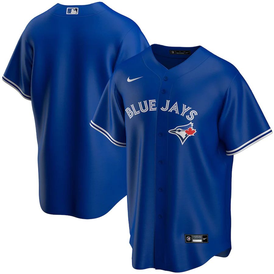 Mens Toronto Blue Jays Nike Royal Alternate Replica Team MLB Jerseys